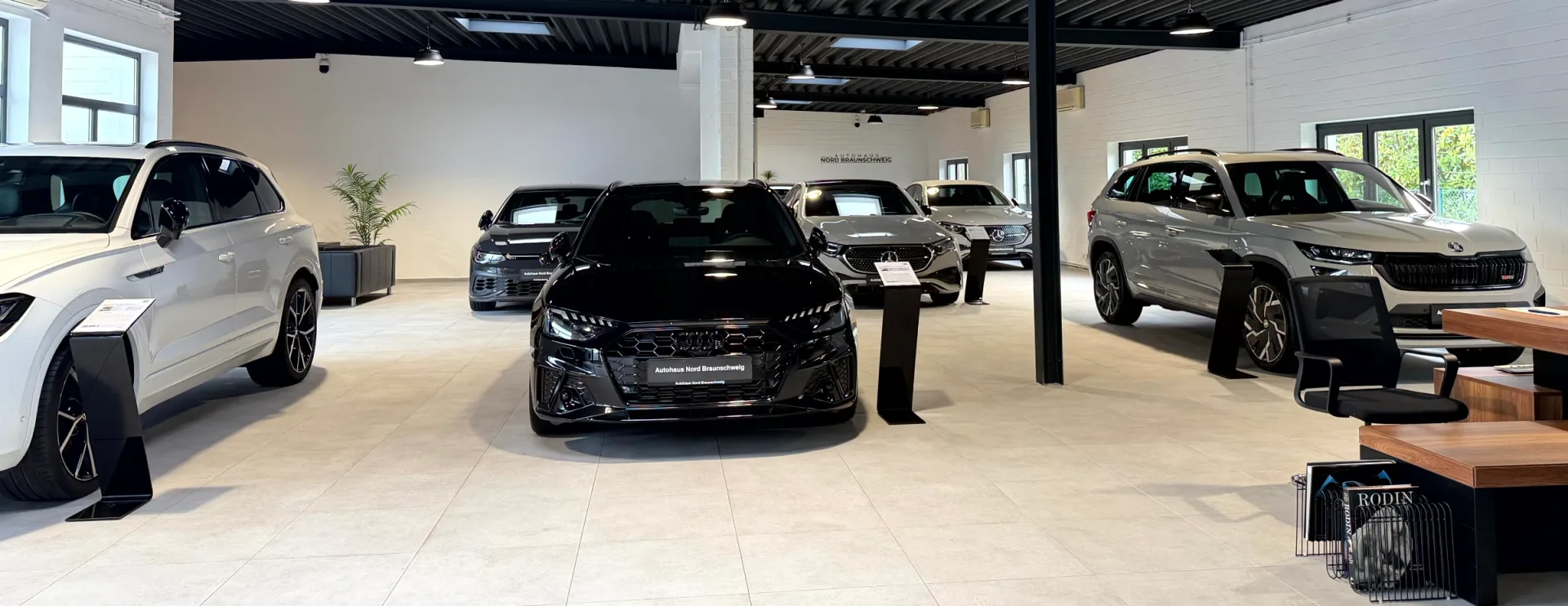Fahrzeugbestand im Autohaus Nord